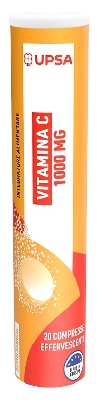 UPSA VITALITY VITAMINA C 1000 MG 20 COMPRESSE EFFERVESCENTI - Farmaunclick.it
