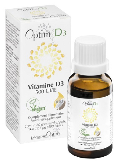 OPTIM D3 VITAMINA VEGETALE 500UI GOCCE 20 ML - Farmaunclick.it