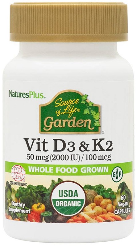 VITAMINA D3 & K2 50MCG 2000UI/100MCG 60 CAPSULE - Farmaunclick.it