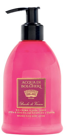 ACQUA DI BOLGHERI BIO CREMA FLUIDA CORPO BACCHE DI VINUM 300 ML - Farmaunclick.it