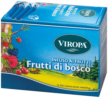 VIROPA INFUSO AI FRUTTI DI BOSCO 15 BUSTINE DA 2,5 G - Farmaunclick.it