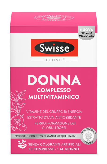 SWISSE MULTIVITAMINICO DONNA 30 COMPRESSE - Farmaunclick.it
