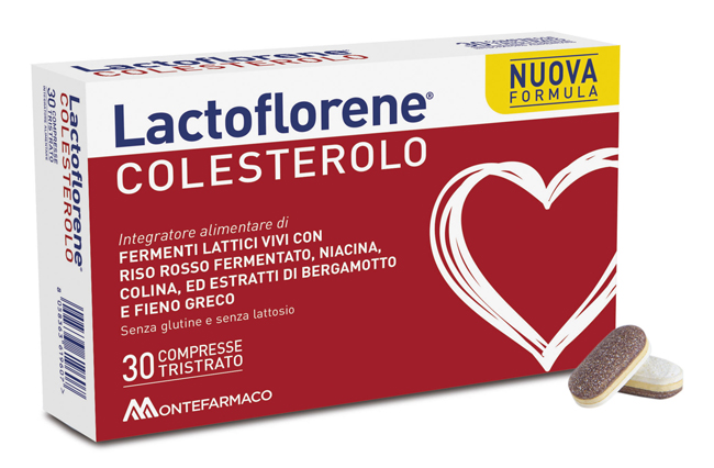 LACTOFLORENE COLESTEROLO TRISTRATO 30 COMPRESSE - Farmaunclick.it