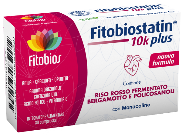 FITOBIOSTATIN 10K PLUS 30 COMPRESSE - Farmaunclick.it