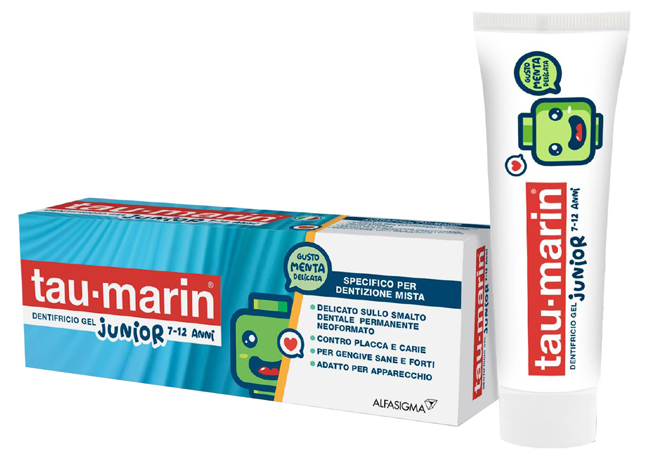 TAU MARIN DENTIFRICIO JUNIOR 7-12 ANNI 50 ML - Farmaunclick.it