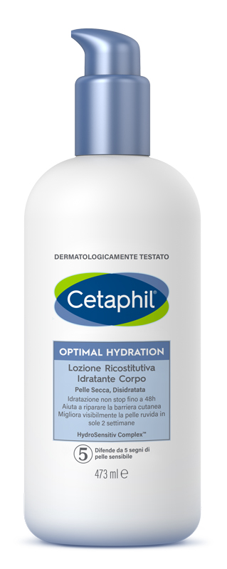 CETAPHIL OPTIMAL HYDRATION LOZIONE IDRATANTE RICOSTITUTIVA IDRATANTE CORPO 473 ML - Farmaunclick.it