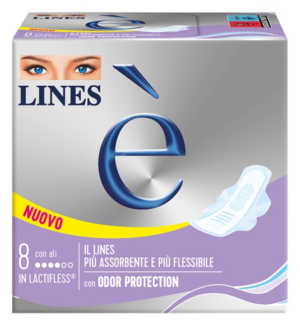 LINES E' ALI DOWNCOUNT 8 PEZZI - Farmaunclick.it