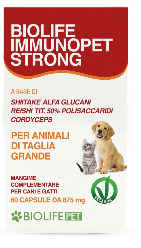 BIOLIFE IMMUNOPET STRONG 60 CAPSULE - Farmaunclick.it