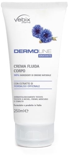 VEBIX DERMOLINE CREMA FLUIDA CORPO FIORDALISO 250 ML - Farmaunclick.it