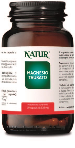 MAGNESIO TAURATO 30 CAPSULE - Farmaunclick.it