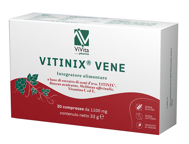 VITINIX VENE 30 COMPRESSE - Farmaunclick.it