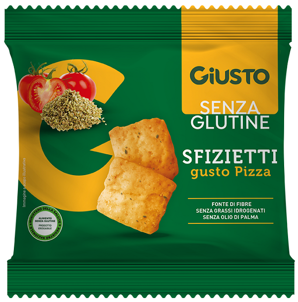 GIUSTO SENZA GLUTINE SFIZIETTI PIZZA 40 G - Farmaunclick.it