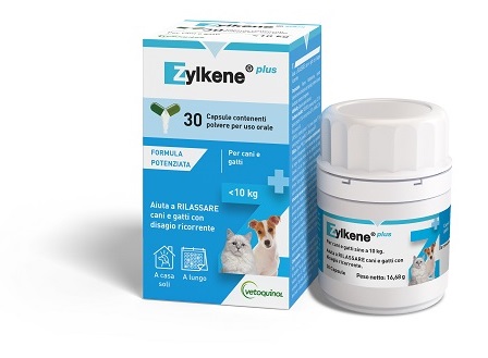 ZYLKENE PLUS CANI/GATTI 10 KG 30 CAPSULE - Farmaunclick.it