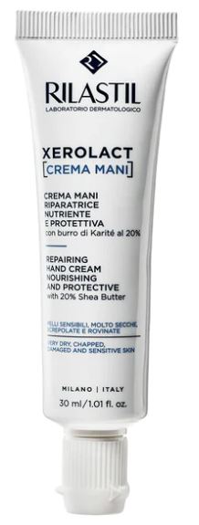 RILASTIL XEROLACT CREMA MANI NUTRIENTE E PROTETTIVA NUOVA FORMULA 30 ML - Farmaunclick.it