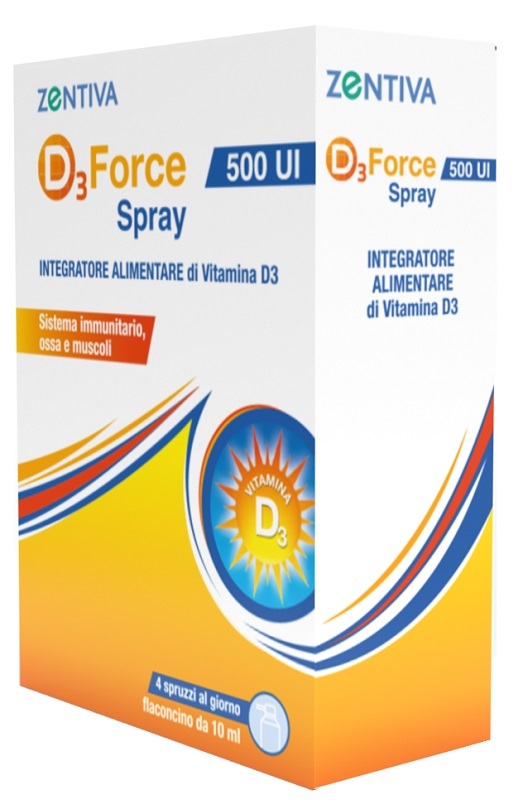 D3 FORCE 500UI SPRAY 10 ML - Farmaunclick.it