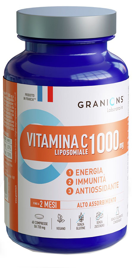 GRANIONS VITAMINA C LIPOSOMIALE 1000MG 60 COMPRESSE - Farmaunclick.it