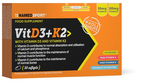 VITD3+K2 30 SOFTGELS - Farmaunclick.it