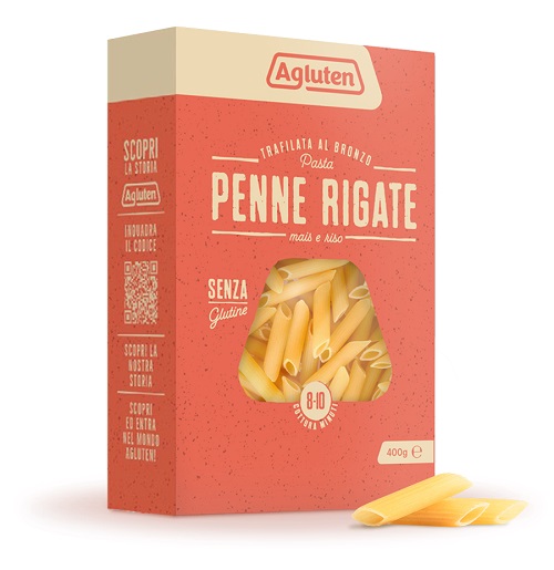 AGLUTEN PENNE RIGATE SENZA GLUTINE 400 G - Farmaunclick.it