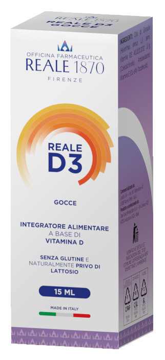 REALE D3 GOCCE 15 ML - Farmaunclick.it