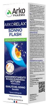 ARKORELAX FLASH SONNO SPRAY 20 G - Farmaunclick.it