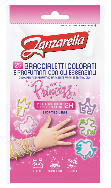 ZANZARELLA BRACCIALETTI PRINCESS 25 PEZZI - Farmaunclick.it