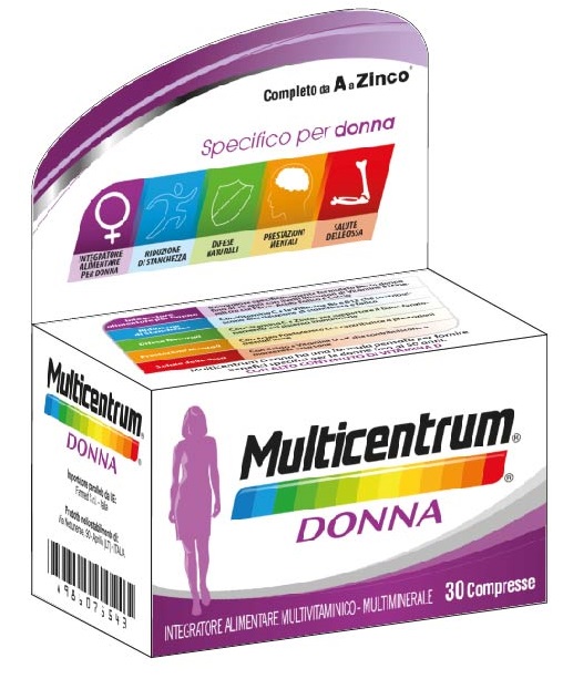 MULTICENTRUM DONNA 30 COMPRESSE - Farmaunclick.it