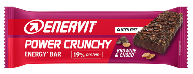 ENERVIT SPORT POWER CRUNCHY BROWNIE E CHOCO 40 G - Farmaunclick.it