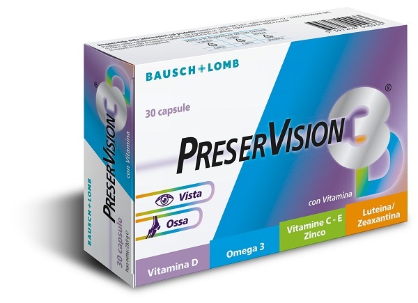 PRESERVISION 3D 30 CAPSULE MOLLI - Farmaunclick.it