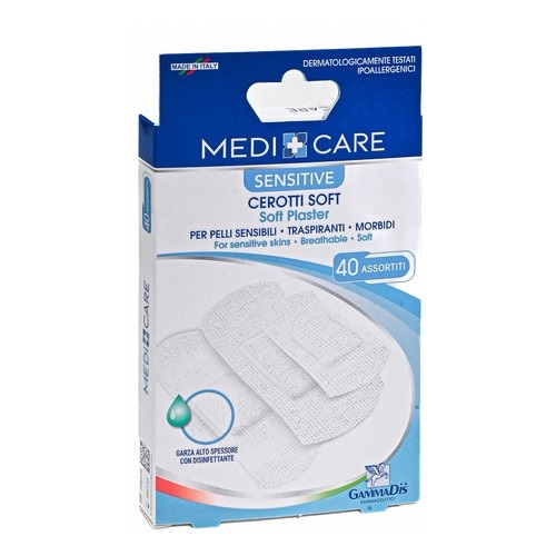 CEROTTO MEDICARE DELICATI ASSORTITI 40 PEZZI - Farmaunclick.it