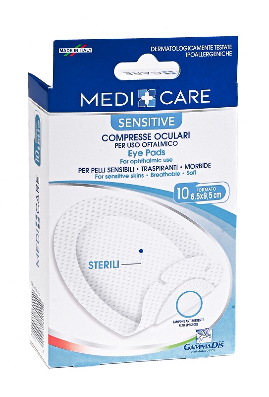 COMPRESSE OCULARI MEDICARE 10 PEZZI - Farmaunclick.it