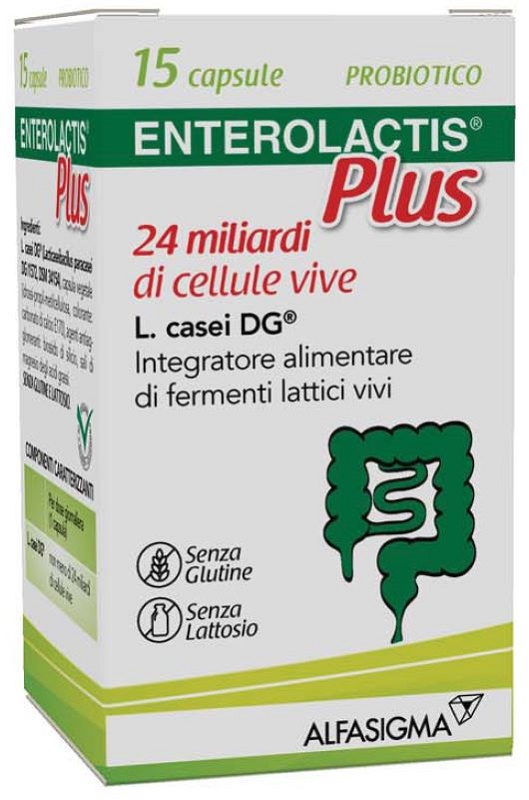 ENTEROLACTIS PLUS 15 CAPSULE - Farmaunclick.it