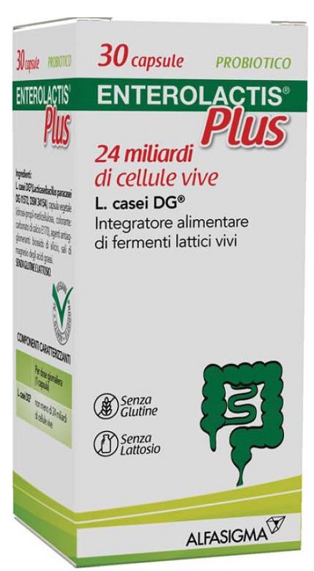 ENTEROLACTIS PLUS 30 CAPSULE - Farmaunclick.it