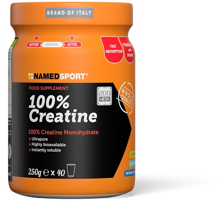 100% CREATINE 250 G - Farmaunclick.it