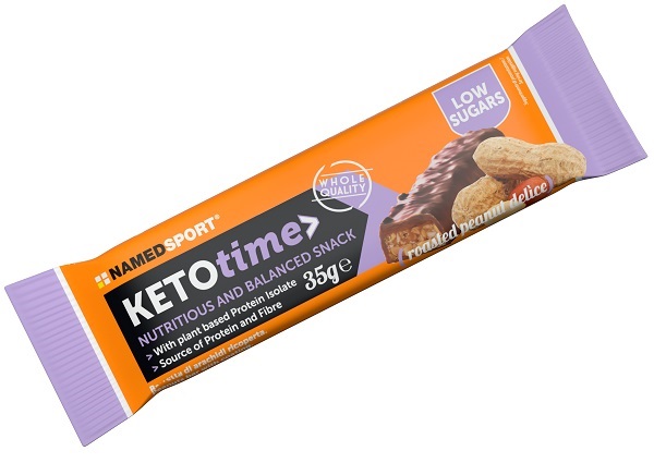 KETOTIME BAR ROASTED PEANUT 35 G - Farmaunclick.it