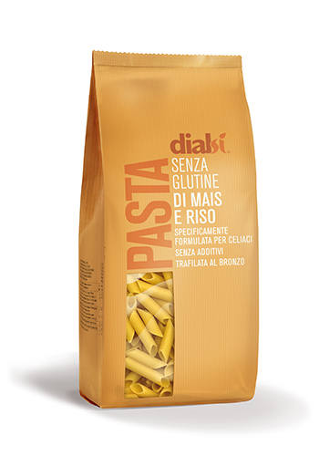 DIALSI' PASTA SENZA GLUTINE DI RISO E MAIS PENNE 34 800 G - Farmaunclick.it