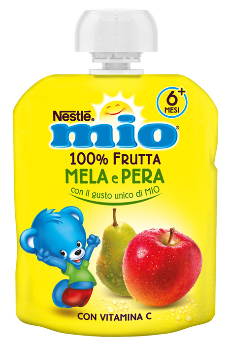 MIO POUCH OMOGENEIZZATO MELA PERA 90 G - Farmaunclick.it