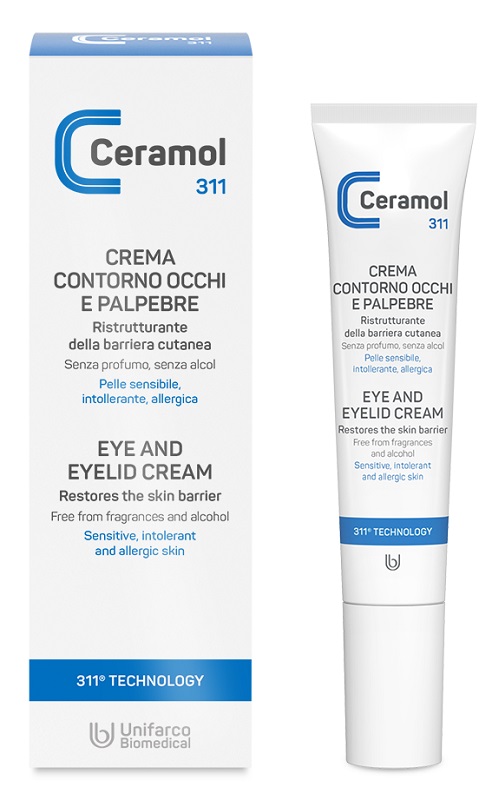 CERAMOL CREMA CONTORNO OCCHI E PALPEBRE 15 ML - Farmaunclick.it