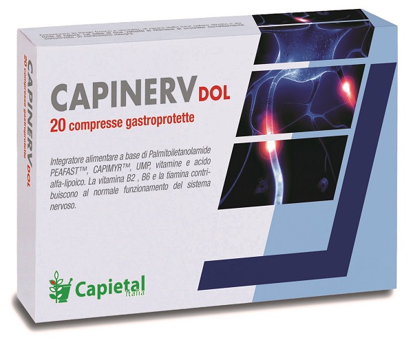 CAPINERV DOL 20 COMPRESSE GASTROPROTETTE - Farmaunclick.it