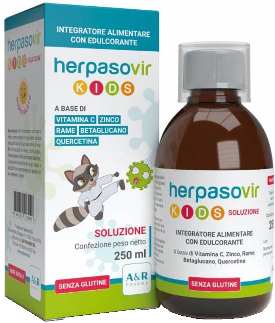 HERPASOVIR KIDS SOLUZIONE RT 250 ML - Farmaunclick.it