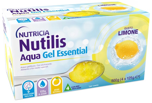 NUTILIS AQUA GEL LIMONE 4 PEZZI DA 125 G - Farmaunclick.it