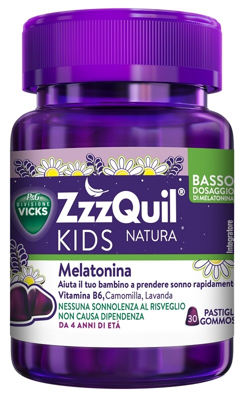VICKS ZZZQUIL KIDS NATURA 30 PASTIGLIE GOMMOSE - Farmaunclick.it