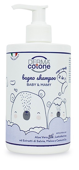 DERMACOTONE BAGNO SHAMPOO 2 IN 1 CORPO E CAPELLI BABY & MAMY 500 ML - Farmaunclick.it