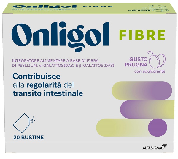 ONLIGOL FIBRE PRUGNA 20 BUSTINE - Farmaunclick.it