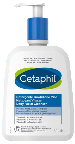 CETAPHIL DETERGENTE QUOTIDIANO VISO 470 ML - Farmaunclick.it