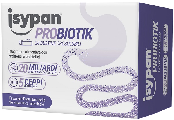 ISYPAN PROBIOTIK 24 BUSTINE OROSOLUBILI 1 G - Farmaunclick.it