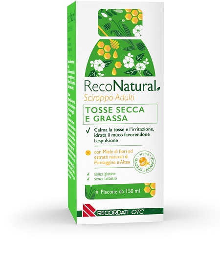 RECONATURAL SCIROPPO TOSSE ADULTI 150 ML - Farmaunclick.it