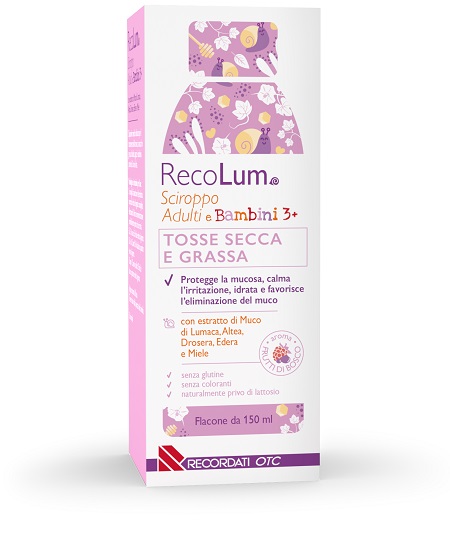 RECOLUM SCIROPPO TOSSE ADULTI-BAMBINI 150 ML - Farmaunclick.it