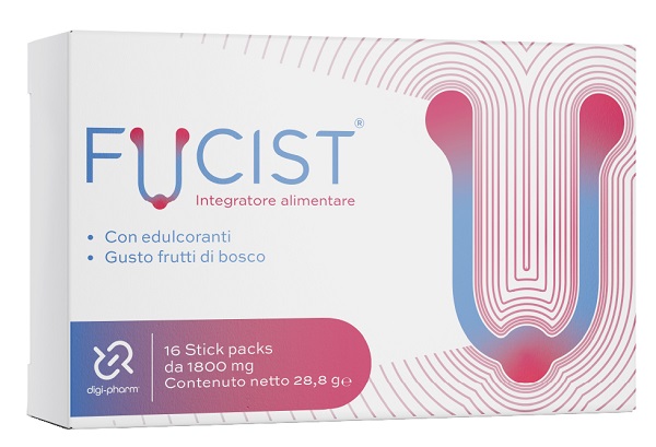 FUCIST 16 STICK PACKS DA 1800 MG GUSTO FRUTTI DI BOSCO CON EDULCORANTI SENZA GLUTINE SENZA LATTOSIO - Farmaunclick.it