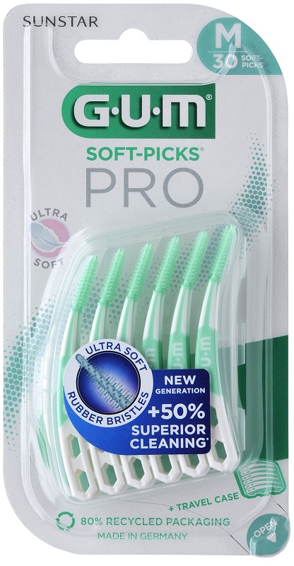 GUM SOFT PICK PRO MEDIUM 30 PEZZI - Farmaunclick.it