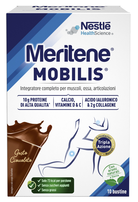 MERITENE MOBILIS CHOCOLATE 8 10 BUSTINE - Farmaunclick.it